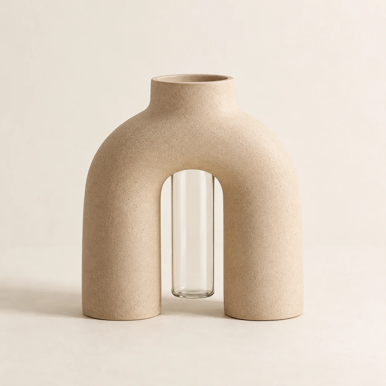 Portico Arch Vase — Sand